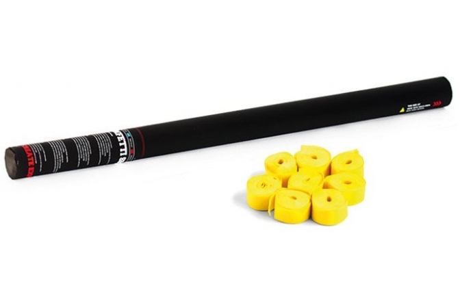Tun de confetti portabil, galben TCM FX Handheld Streamer Cannon 80cm, yellow