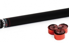 Tun de confetti portabil, roșu TCM FX Handheld Streamer Cannon 80cm, red metallic