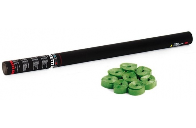 Tun de confetti portabil, verde TCM FX Handheld Streamer Cannon 80cm, dark green