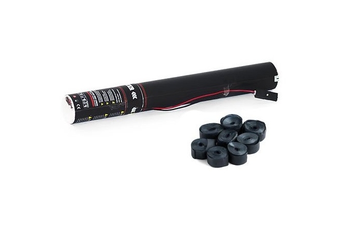 Tun electric confetti, negru TCM FX Electric Streamer Cannon 50cm, black