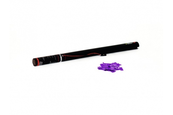 Electric Confetti Cannon 80cm, purple