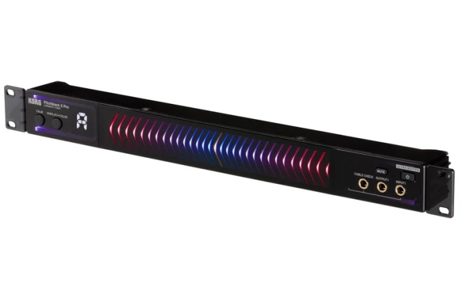 Tuner chitară de rack Korg Pitchblack X PRO