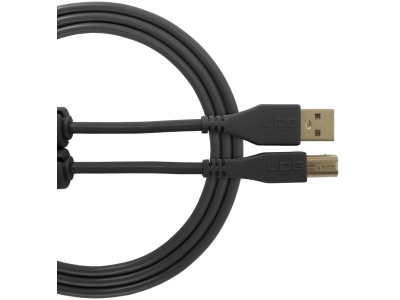 Ultimate Audio Cable USB 2.0 A-B Straight  1m - Black