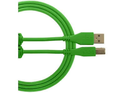 Ultimate Audio Cable USB 2.0 A-B Straight 2m - Green