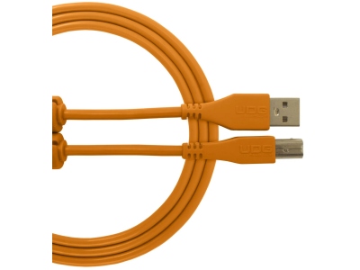 Ultimate Audio Cable USB 2.0 A-B Straight 2m - Orange