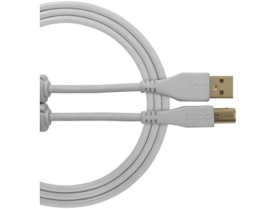 Ultimate Audio Cable USB 2.0 A-B Straight 2m - White
