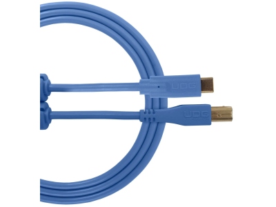 Ultimate Audio Cable USB 2.0 B-C Straight 1.5m - Blue