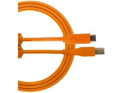Ultimate Audio Cable USB 2.0 B-C Straight 1.5m - Orange