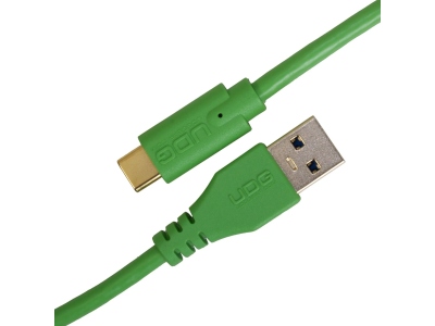 Ultimate Audio Cable USB 3.0 A-C Straight 1.5m - Green