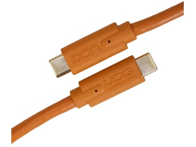 Ultimate Audio Cable USB 3.2 C-C Straight 1.5m - Orange