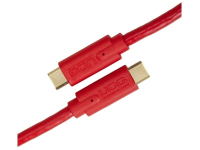 Ultimate Audio Cable USB 3.2 C-C Straight 1.5m - Red