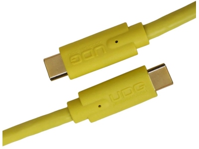 Ultimate Audio Cable USB 3.2 C-C Straight 1.5m - Yellow