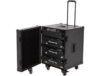 Ultimate Flight Case 4 CDJ/MIXER Black Plus (T&SW)
