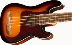 Ukulele Bas Fender Fullerton Precision Bass Uke Walnut 3-Color Sunburst