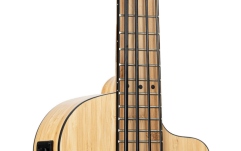 Ukulele Bas Ortega Solid Bamboo Bass Ukulele + Bag