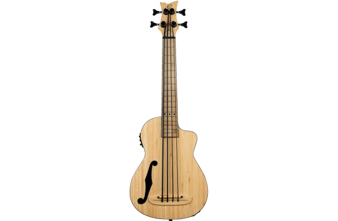 Ukulele Bas Ortega Solid Bamboo Bass Ukulele + Bag