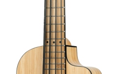 Ukulele Bas Ortega Solid Bamboo Bass Ukulele + Bag