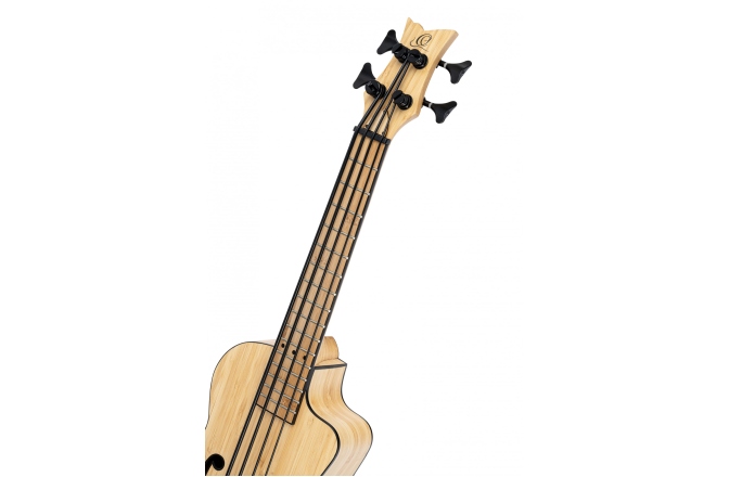 Ukulele Bas Ortega Solid Bamboo Bass Ukulele + Bag