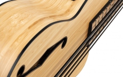 Ukulele Bas Ortega Solid Bamboo Bass Ukulele + Bag