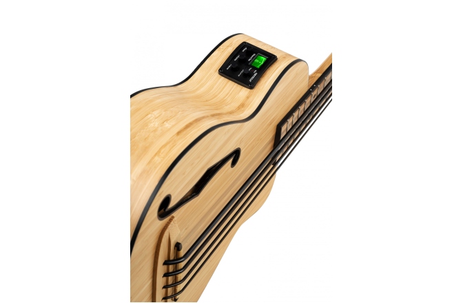 Ukulele Bas Ortega Solid Bamboo Bass Ukulele + Bag