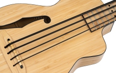 Ukulele Bas Ortega Solid Bamboo Bass Ukulele + Bag