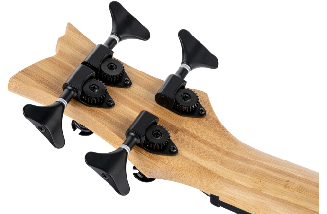 Ukulele Bas Ortega Solid Bamboo Bass Ukulele + Bag
