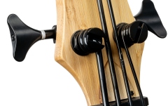 Ukulele Bas Ortega Solid Bamboo Bass Ukulele + Bag