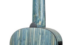 Ukulele Bas Ortega Solid Bamboo Bass Ukulele Jean Stonewashed + Bag