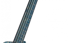 Ukulele Bas Ortega Solid Bamboo Bass Ukulele Jean Stonewashed + Bag