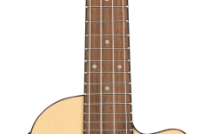 Ukulele concert Ortega Concert Ukulele - Bonfire Series/Preamp - Natural Spruce - laser engraved