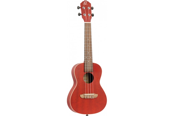 Earth Series Concert Ukulele - Fire Red Acoustic