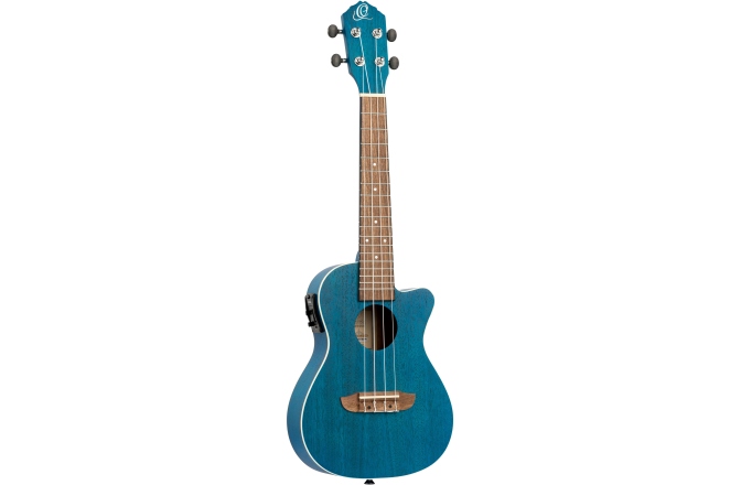 Ukulele concert Ortega Earth Series Concert Ukulele - Ocean Blue Acoustic Electric