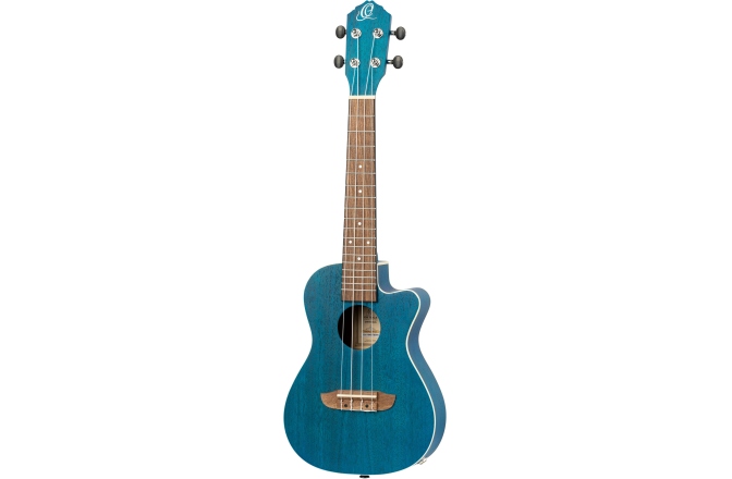 Ukulele concert Ortega Earth Series Concert Ukulele - Ocean Blue Acoustic Electric