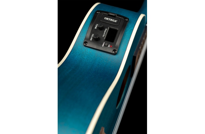 Ukulele concert Ortega Earth Series Concert Ukulele - Ocean Blue Acoustic Electric