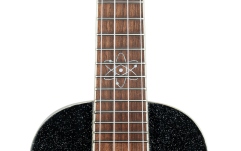 Ukulele concert Ortega Element Series Concert Ukulele 4 String - Metallic Black + Bag