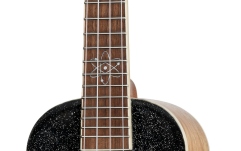 Ukulele concert Ortega Element Series Concert Ukulele 4 String - Metallic Black + Bag