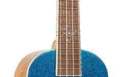Ukulele concert Ortega Element Series Concert Ukulele 4 String - Metallic Blue + Bag