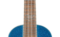 Ukulele concert Ortega Element Series Concert Ukulele 4 String - Metallic Blue + Bag