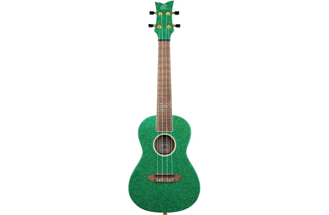 Ukulele concert Ortega Element Series Concert Ukulele 4 String - Metallic Green + Bag