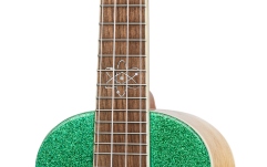 Ukulele concert Ortega Element Series Concert Ukulele 4 String - Metallic Green + Bag
