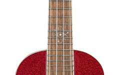 Ukulele concert Ortega Element Series Concert Ukulele 4 String - Metallic Red + Bag