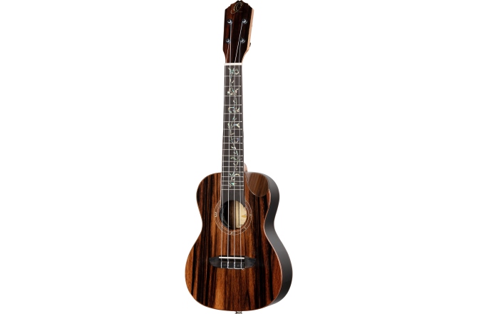 Ukulele concert Ortega Elite Series Concert Ukulele 4 String - solid Ebony top + Bag