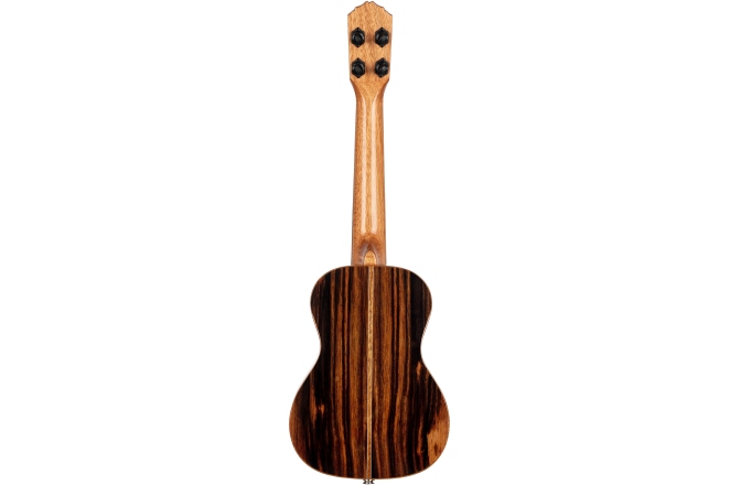 Ukulele concert Ortega Elite Series Concert Ukulele 4 String - solid Ebony top + Bag