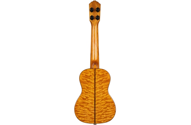 Ukulele concert Ortega Elite Series Concert Ukulele 4 String - solid quilted Maple Top + Bag
