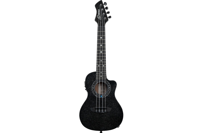 Ukulele concert Ortega Horizon Series Concert Ukulele 4 String - Silver Sparkle Star Inlay + Bag