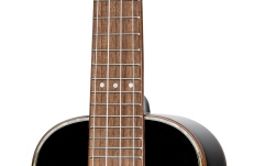 Ukulele concert Ortega Onyx Series Concert Ukulele 4 String - All Gloss Black + Bag
