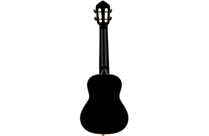 Ukulele concert Ortega Onyx Series Concert Ukulele 4 String - All Gloss Black + Bag