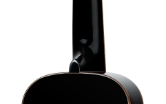 Ukulele concert Ortega Onyx Series Concert Ukulele 4 String - All Gloss Black + Bag
