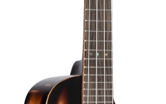 Ukulele Concert Ortega The Private Room Series Concert Ukulele 4 String - distressed tabacco finish + Bag