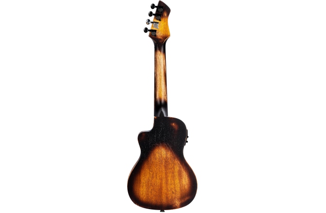 Ukulele Concert Ortega The Private Room Series Concert Ukulele 4 String - distressed tabacco finish + Bag